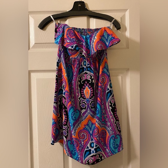 Alice and Trixie strapless silk dress - Picture 2 of 4